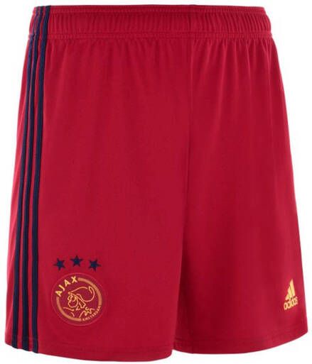 Adidas ajax amsterdam uitsshort 22 23 rood kinderen