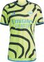 Adidas Shirt Arsenal 2e Uitshirt 22 23 Geel T-shirt met Rits Jongens - Thumbnail 1