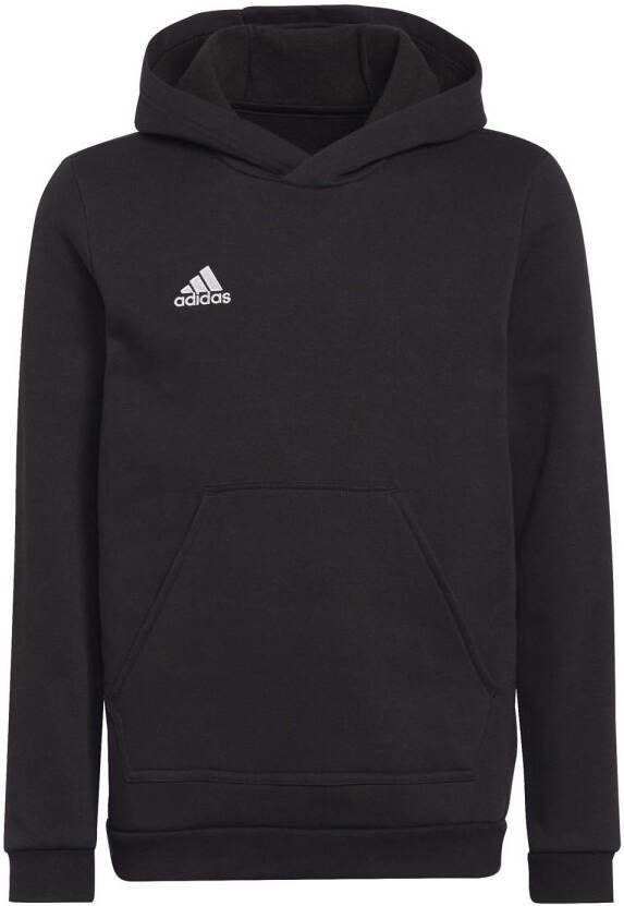 Adidas Perfor ce Junior sporthoodie zwart Sportsweater Katoen Capuchon 140