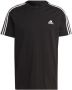 Adidas Sportswear Essentials Single Jersey 3-Stripes T-shirt - Thumbnail 3