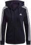 Adidas Sportswear Capuchonsweatvest ESSENTIALS FRENCH TERRY 3 STRIPES CAPUCHONJACK (1-delig) - Thumbnail 2