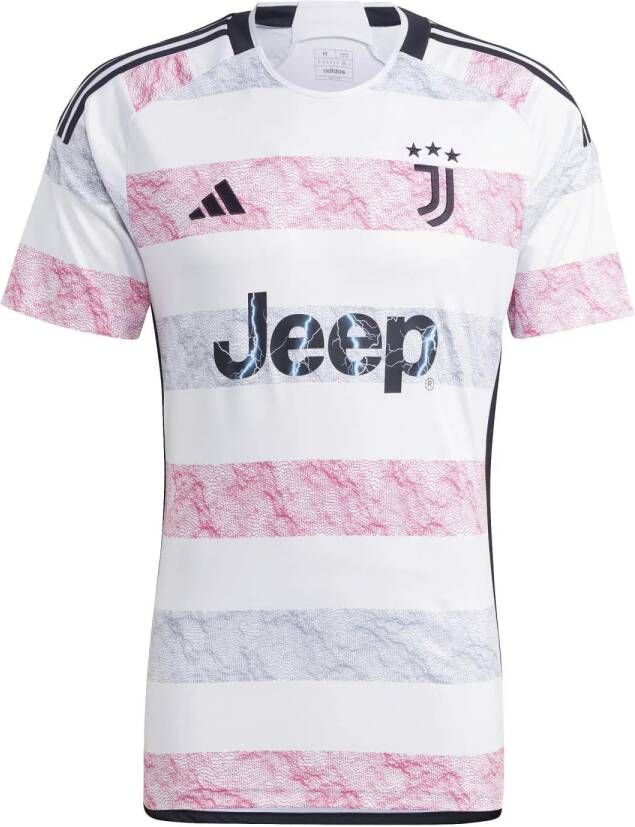 Adidas Juventus Away SS 2023 24 Shirt Roze Heren