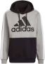 Adidas essentials colorblock trui grijs zwart - Thumbnail 2