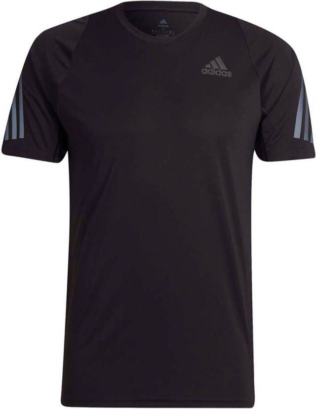 Adidas run icon hardloopshirt zwart heren