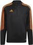 Adidas tiro 23 club voetbaltop zwart oranje kinderen - Thumbnail 1