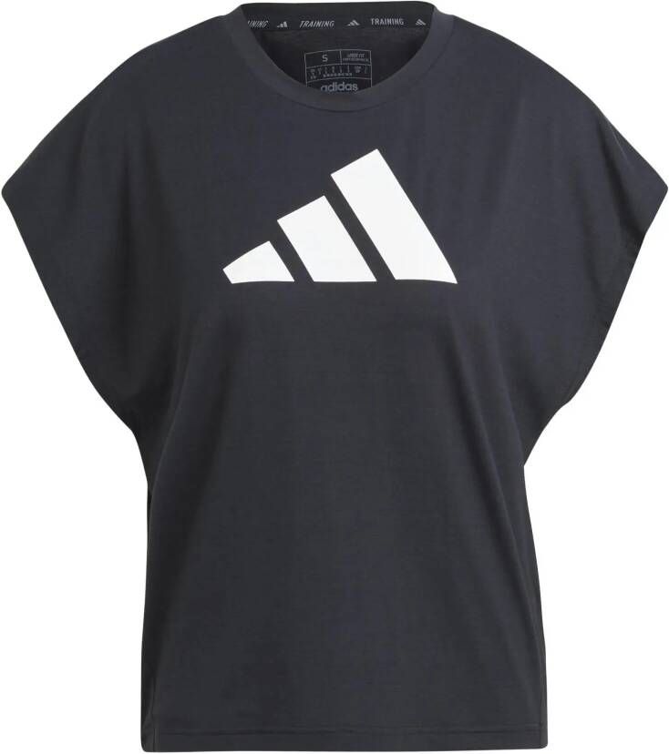 Adidas Performance T-shirt TRAIN ICONS TRAINING REGULAR FIT LOGO