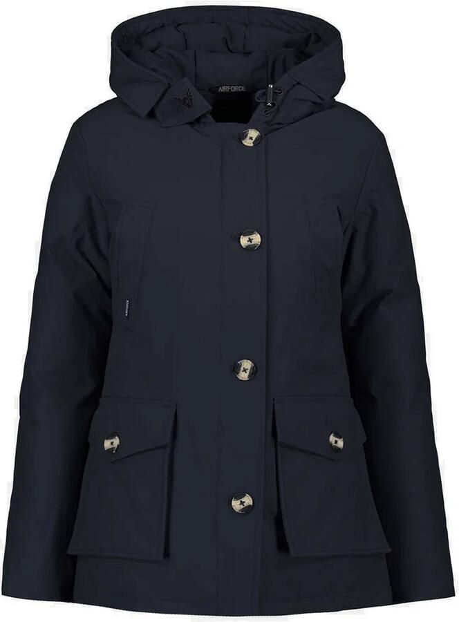 Airforce Klassieke 4-pocket parka Tijdloos en functioneel Blue Dames - Foto 4