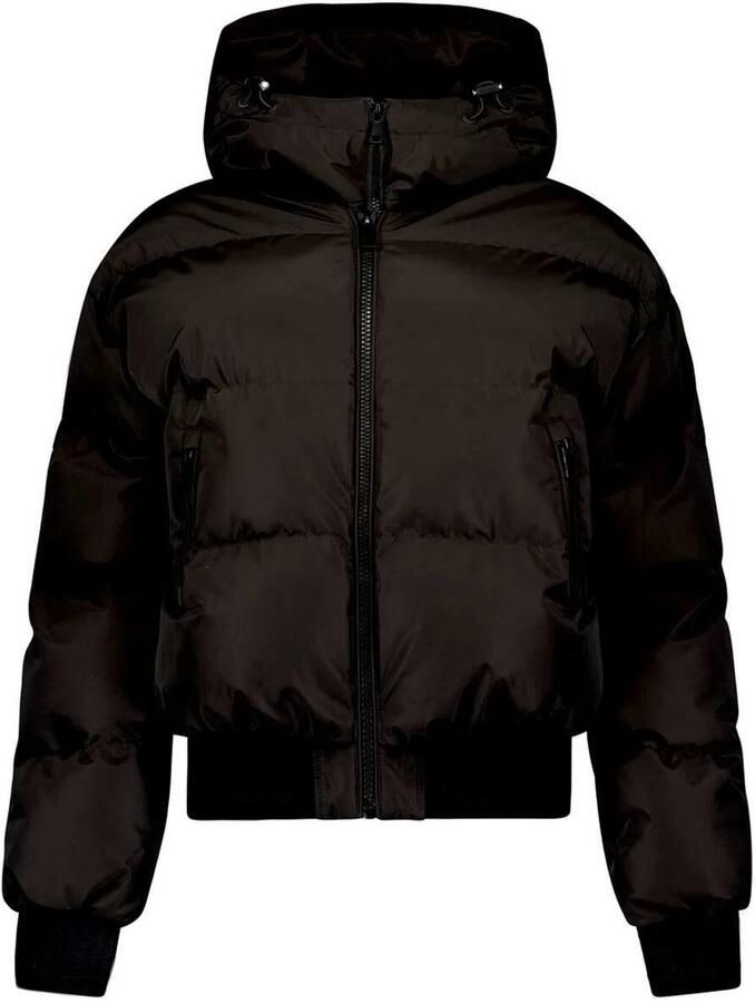Airforce winterpufferjas zwart