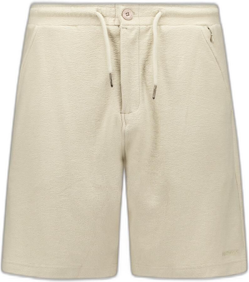 AIRFORCE Heren Broeken Woven Short Pants Beige - Foto 5