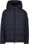 Airforce winterjas donkerblauw Jongens Polyester Capuchon Effen 152 - Thumbnail 1