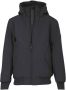 Airforce gewatteerde winterjas van gerecycled polyester zwart Gerecycled polyester (duurzaam) Capuchon 152 - Thumbnail 2
