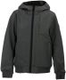 Airforce zomerjas donkergrijs Jongens Polyester Capuchon Effen 128 - Thumbnail 2