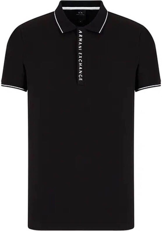 Armani Exchange Poloshirt met contraststrepen