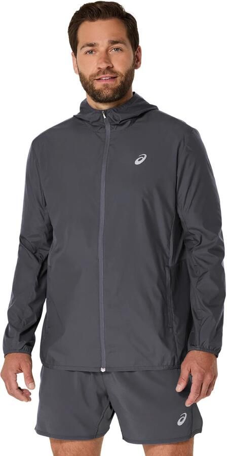 ASICS Core Jacket Grey- Heren Grey - Foto 1