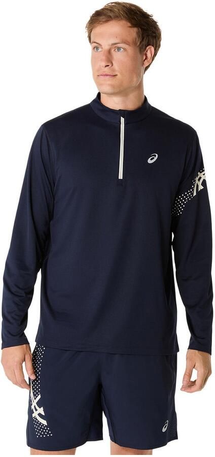 Asics Icon 1 2 Long Sleeve Zip-top Heren