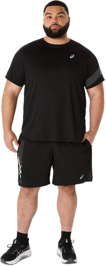 ASICS Icon Shorts Zwart- Heren Zwart - Foto 10