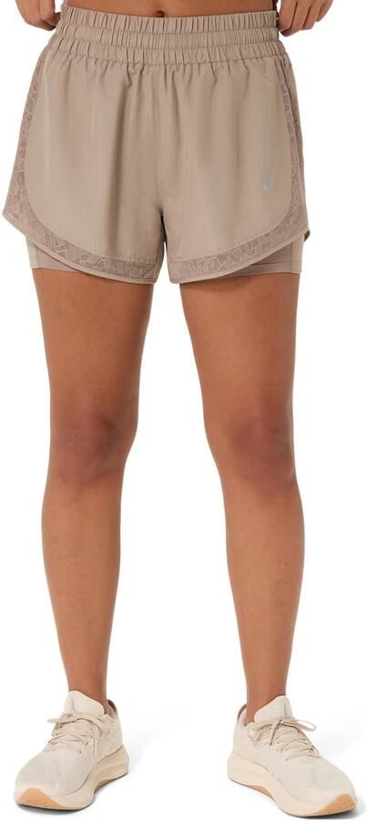 Asics Nagino Run 2-n-1 Short Dames