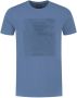 Ballin regular fit T-shirt met printopdruk mid blue - Thumbnail 2