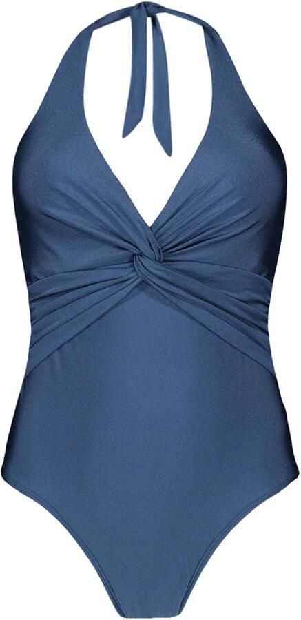 Barts halterbadpak Isla blauw - Foto 3