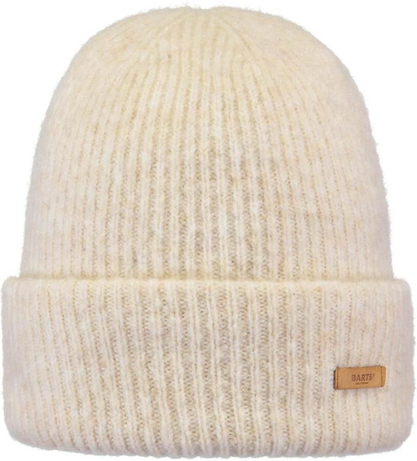 Barts Zachte Geribbelde Beanie Muts Beige