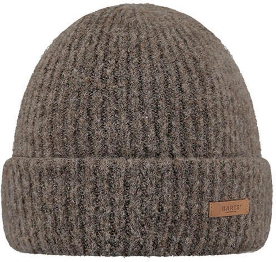 Barts Beanie met labeldetail model 'Witzia'