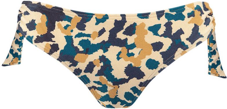 Barts bikinibroekje Limea beige blauw