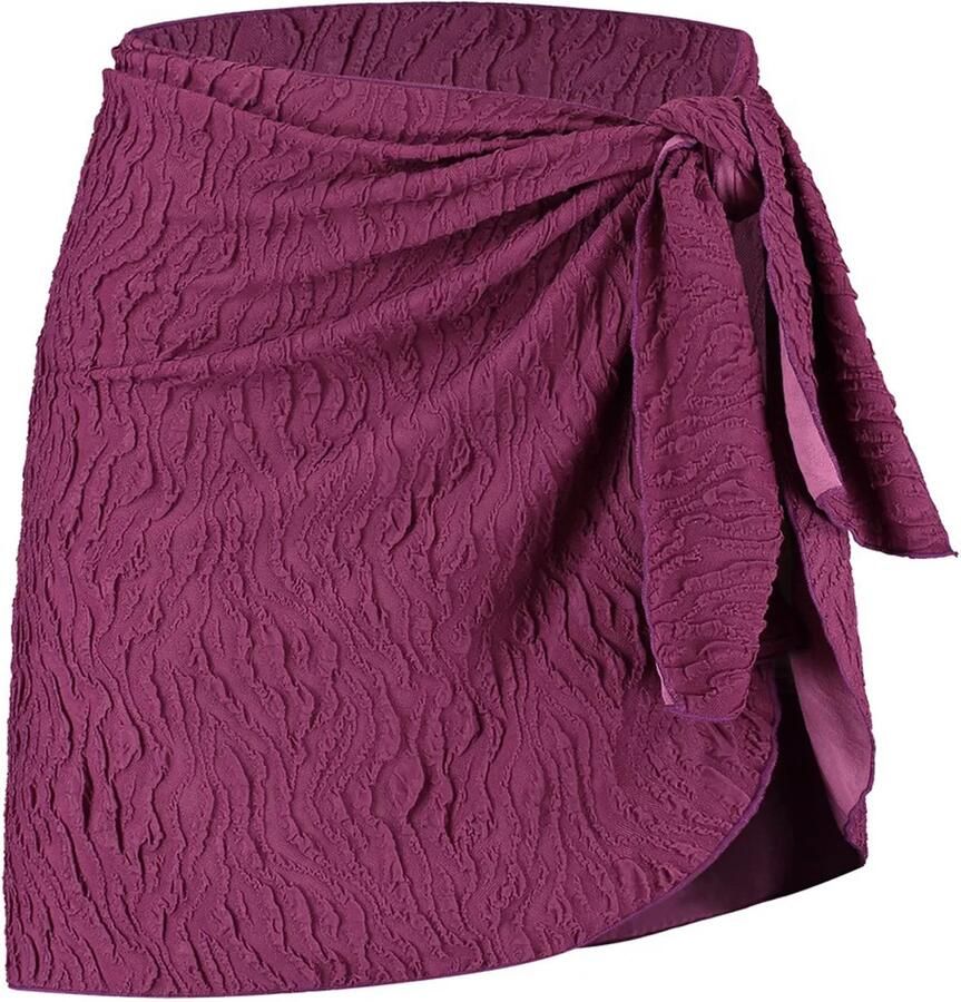 Beachlife Bright Plum Pareo Dames