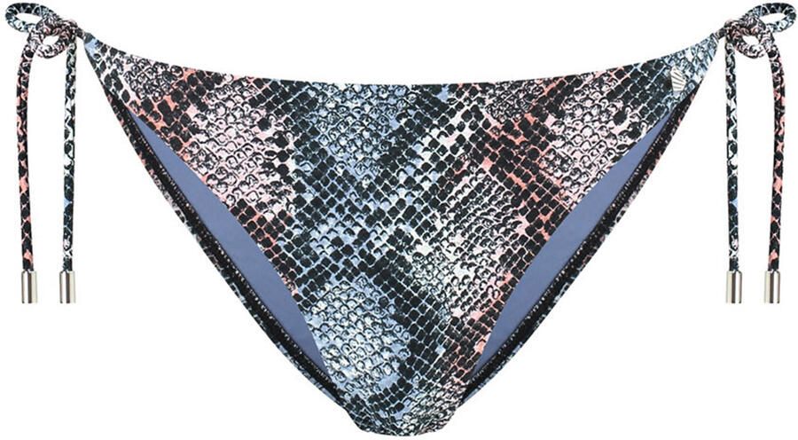Beachlife strik bikinibroekje blauw roze wit - Foto 3
