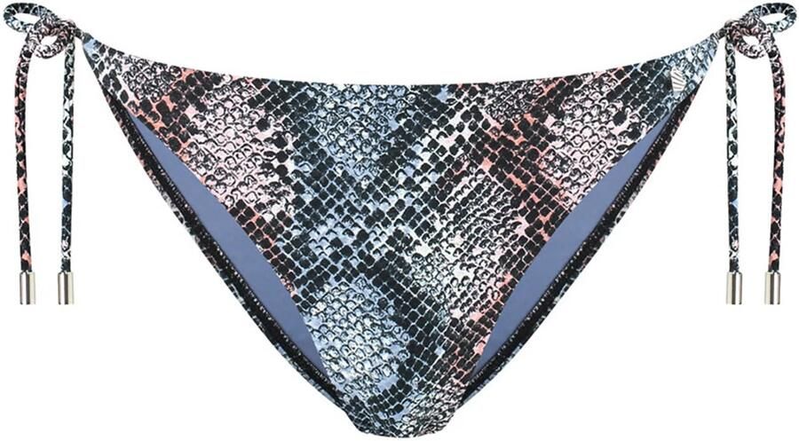 Beachlife strik bikinibroekje blauw roze wit - Foto 3