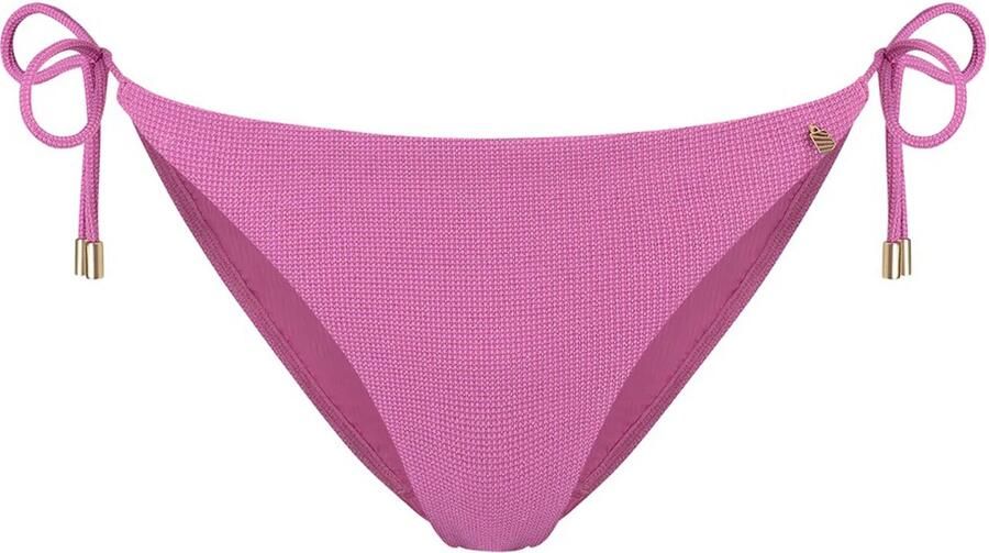 Beachlife Pink Shimmer Mid Waist Bottom Dames - Foto 4