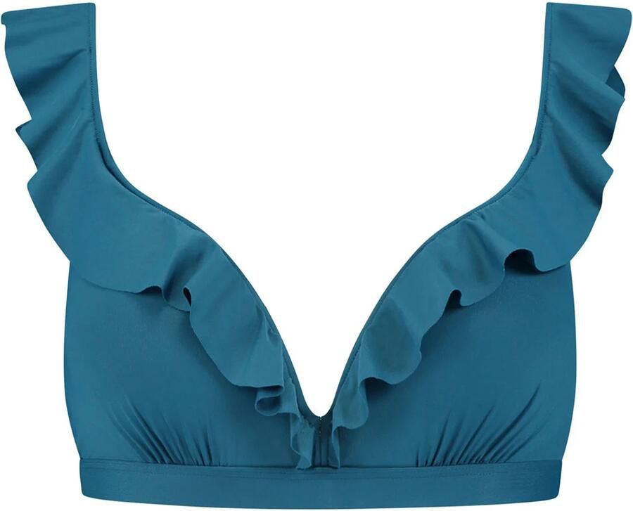 Beachlife Ruffle Padded Wired Bikinitop