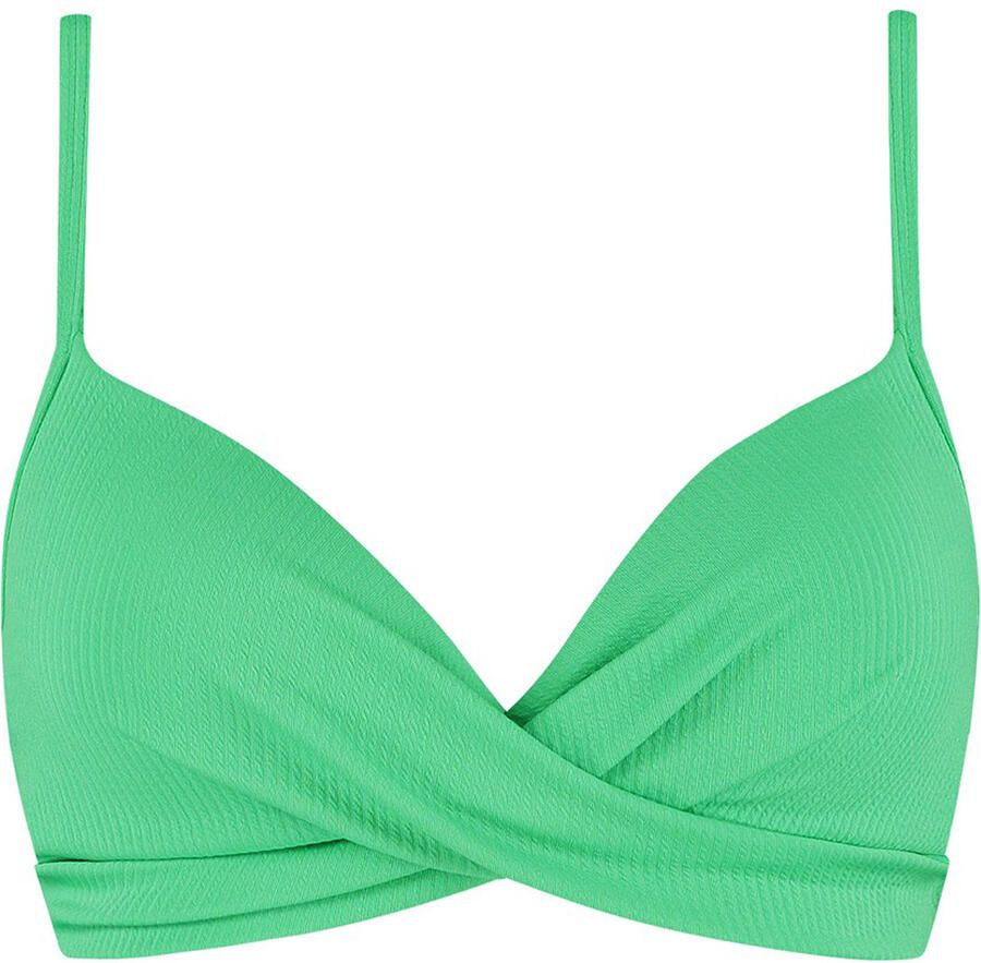 Beachlife Spring Green Padded Halter Bikini Top Dames