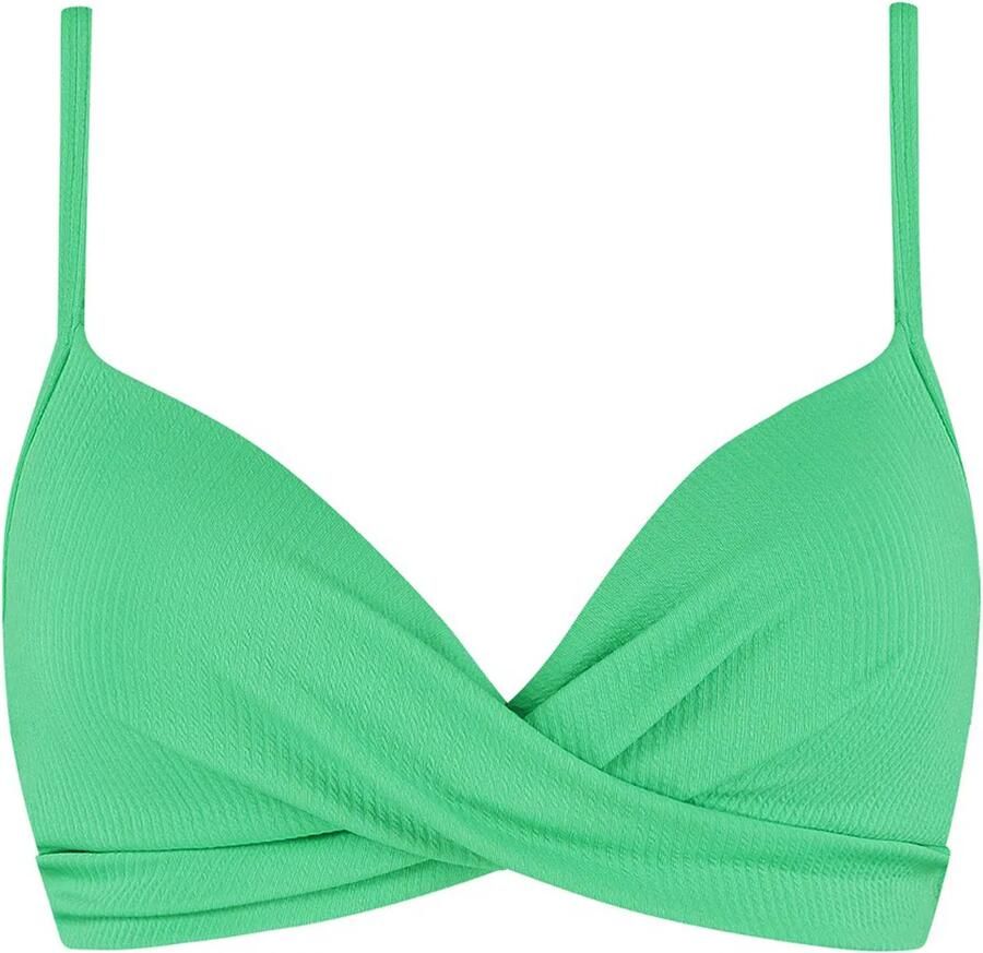 Beachlife Spring Green Padded Halter Bikini Top Dames
