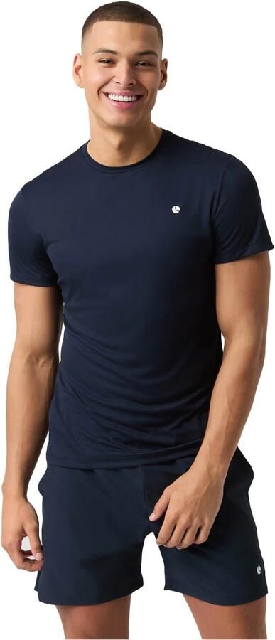 BJORN BORG Heren Polo's & T-shirts Ace Light T-shirt Donkerblauw - Foto 6