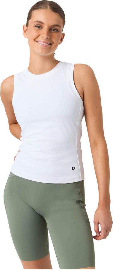 BJORN BORG Dames Tops & T-shirts Ace Pocket Ribbed Tank Top Wit - Foto 5