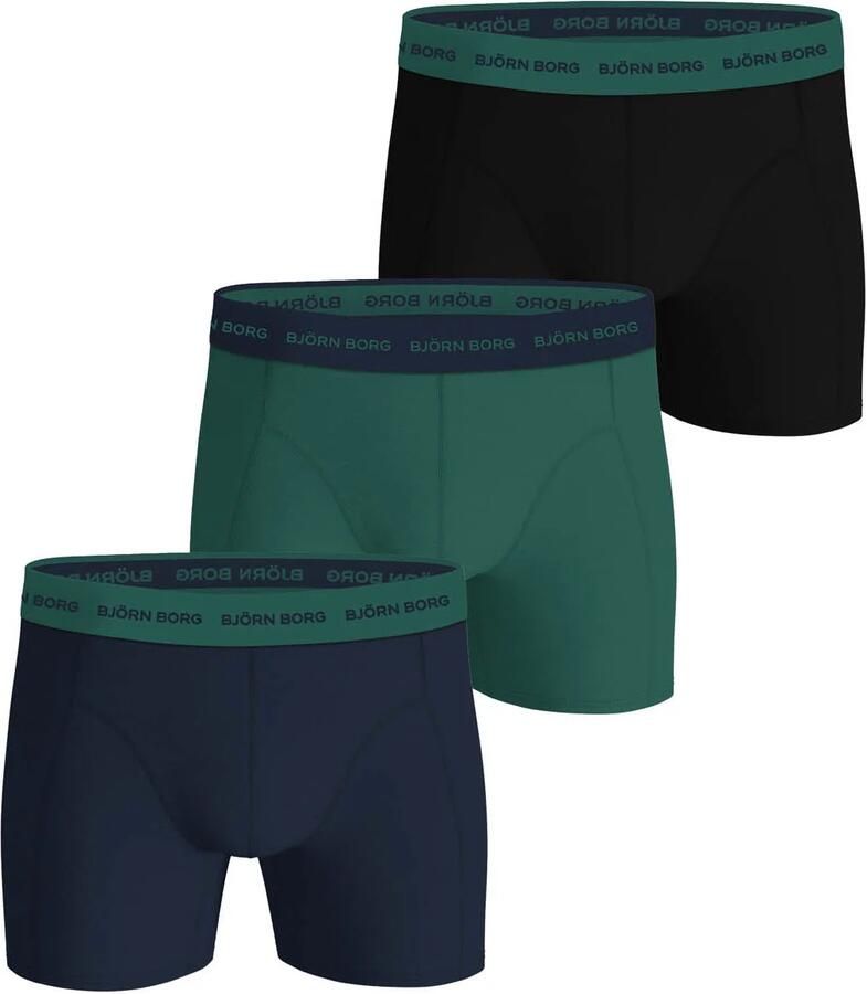 Bjorn Borg Björn Borg Cotton Stretch Boxershorts Heren (3-pack)