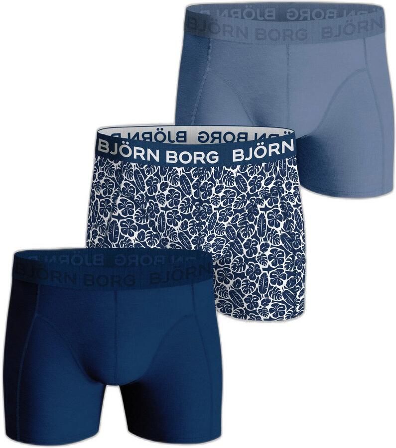 Björn Borg Cotton Stretch Boxershorts Heren (3-pack)
