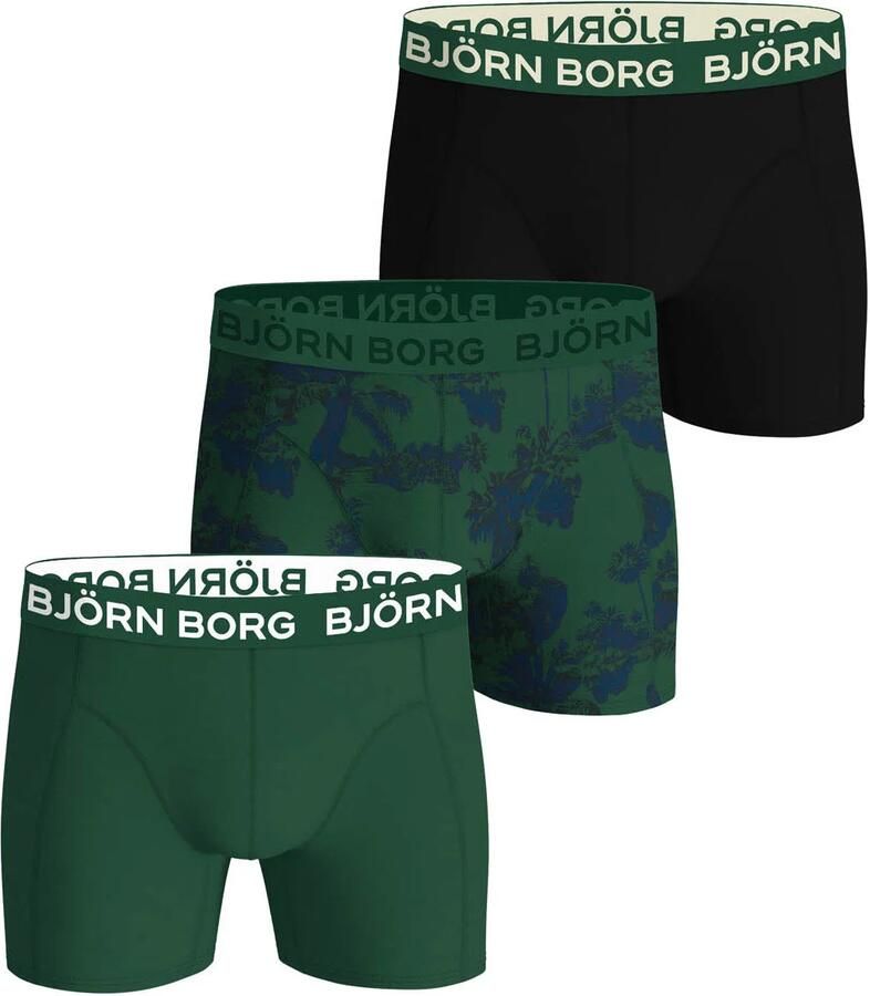 Bjorn Borg Björn Borg Cotton Stretch Boxershorts Heren (3-pack)
