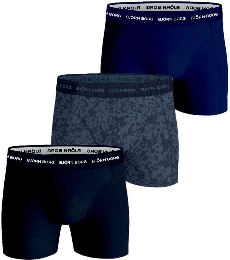 Bjorn Borg Björn Borg Cotton Stretch Boxershorts Heren (3-pack)