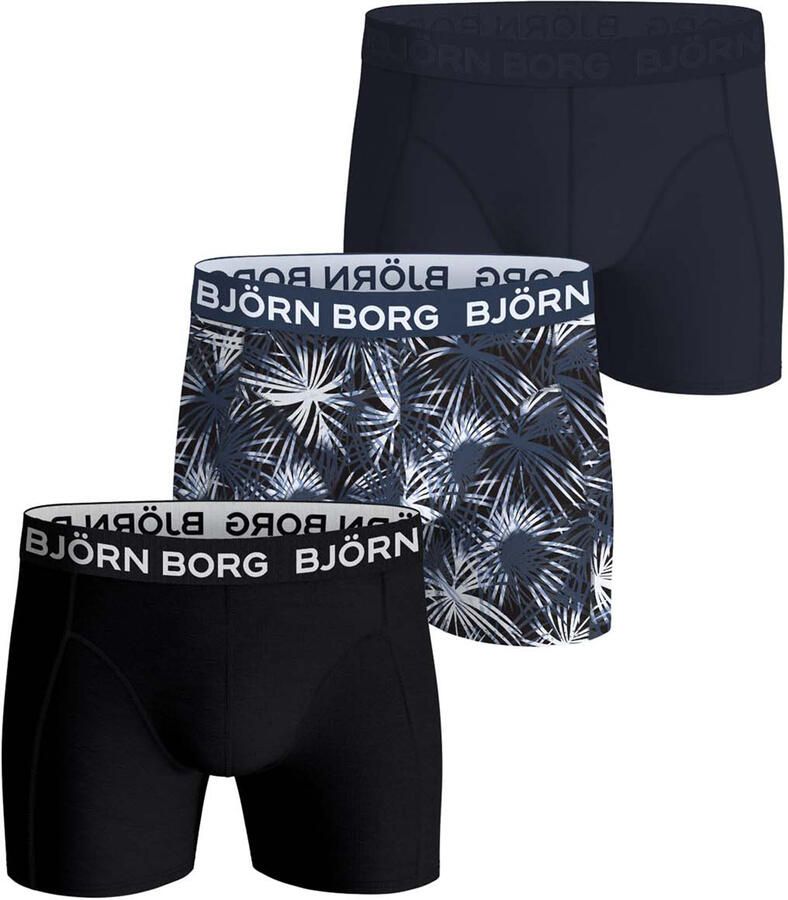 Bjorn Borg Björn Borg Cotton Stretch Boxershorts Heren (3-pack)