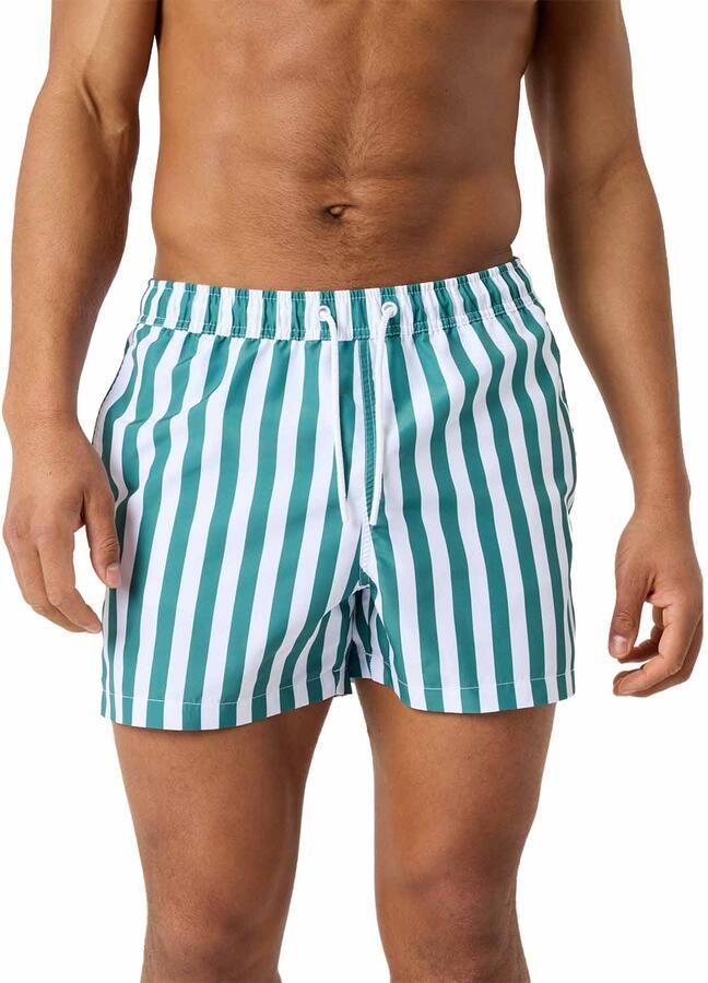 Björn Borg zwemshort groen wit - Foto 4