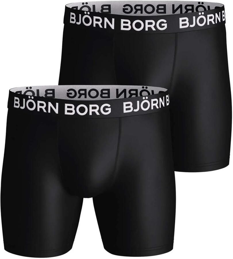Bjorn Borg Björn Borg Sports Microfiber Boxershorts Heren (2-pack)