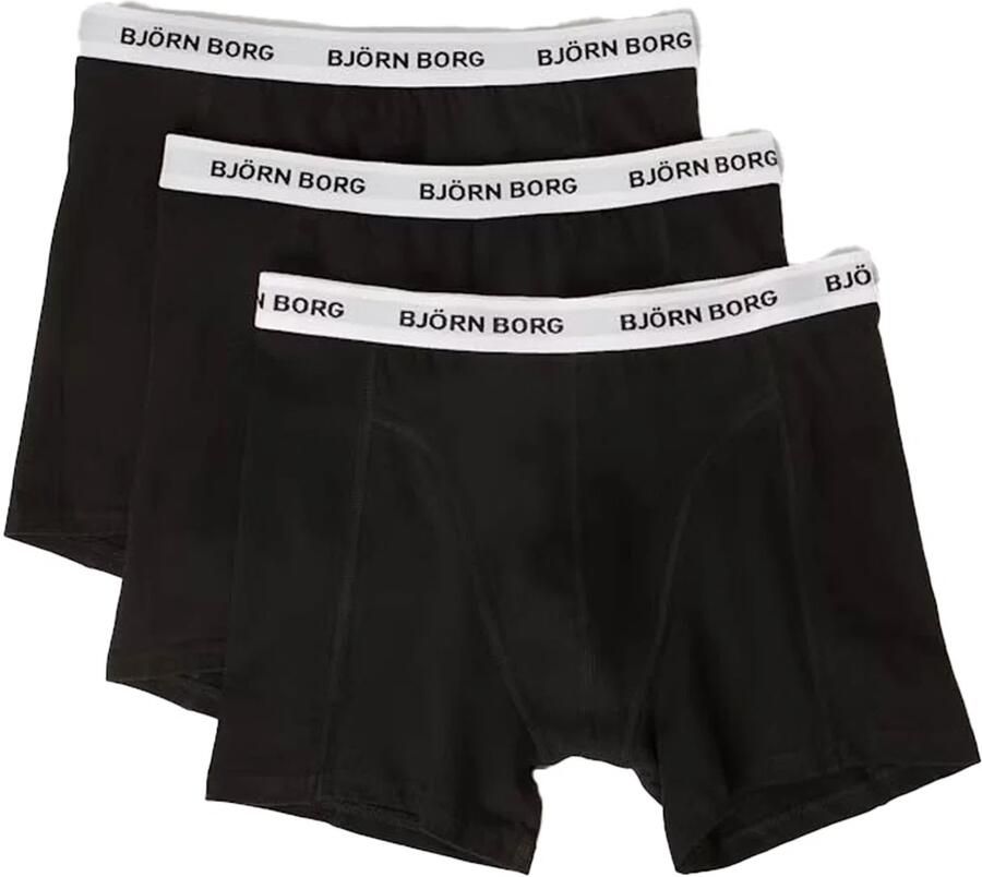 Björn Borg Boxershort met elastische band met logo in een set van 3 stuks - Foto 2