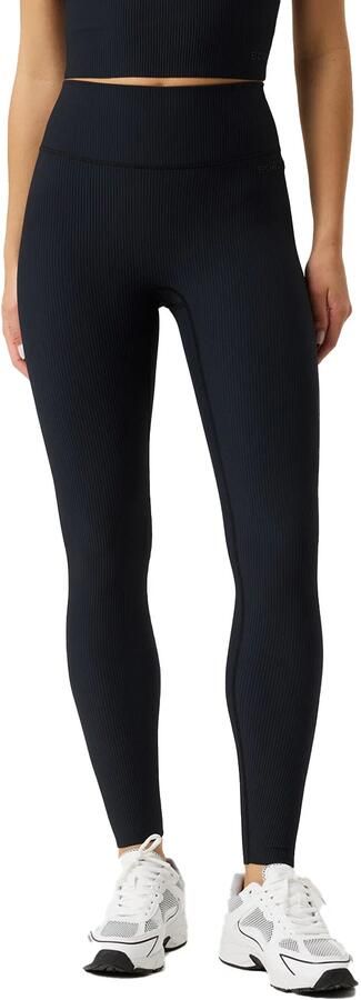 BJORN BORG Dames Broeken Studio Ribbed Tights Zwart - Foto 5