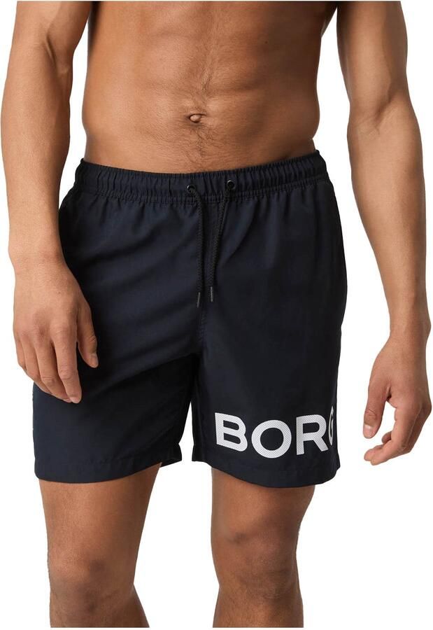 Björn Borg zwemshort met logo donkerblauw - Foto 2