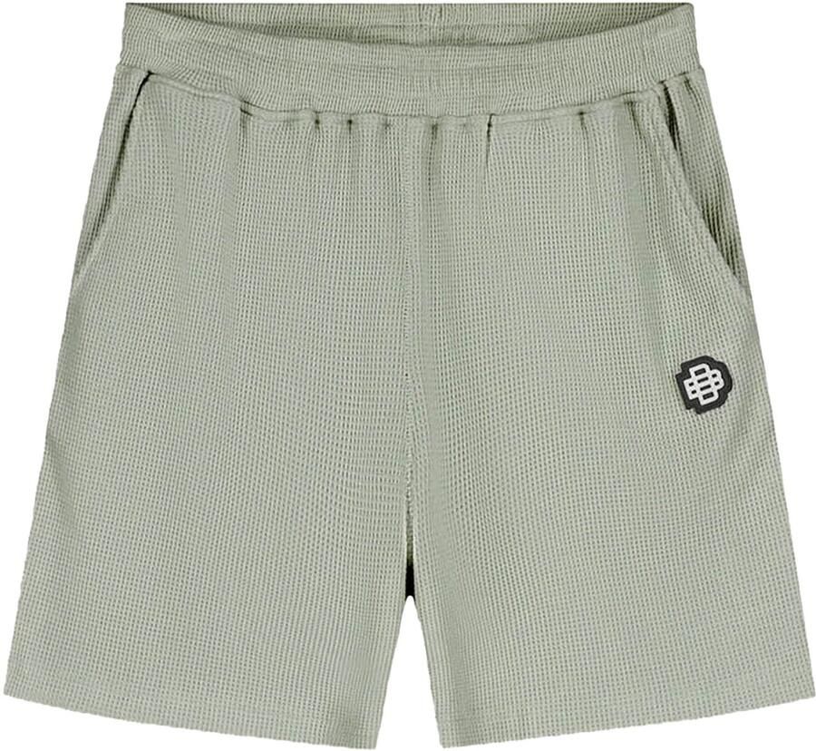 Black bananas Monogram Waffle Shorts