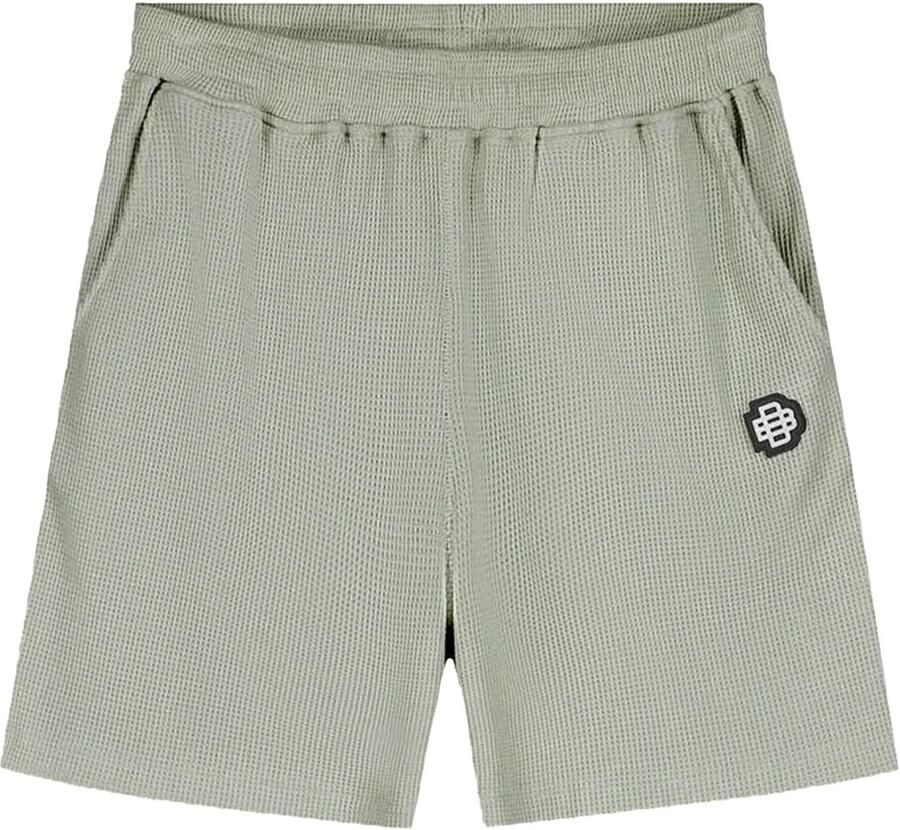 Black bananas Monogram Waffle Shorts