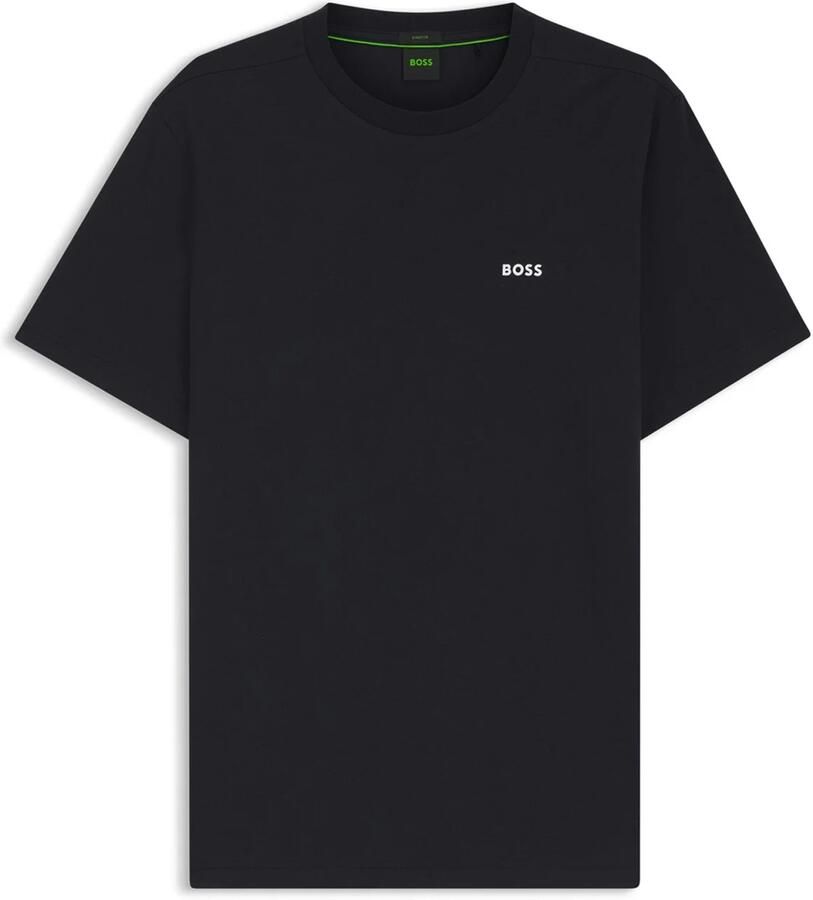 BOSS Green T-shirt met labelprint
