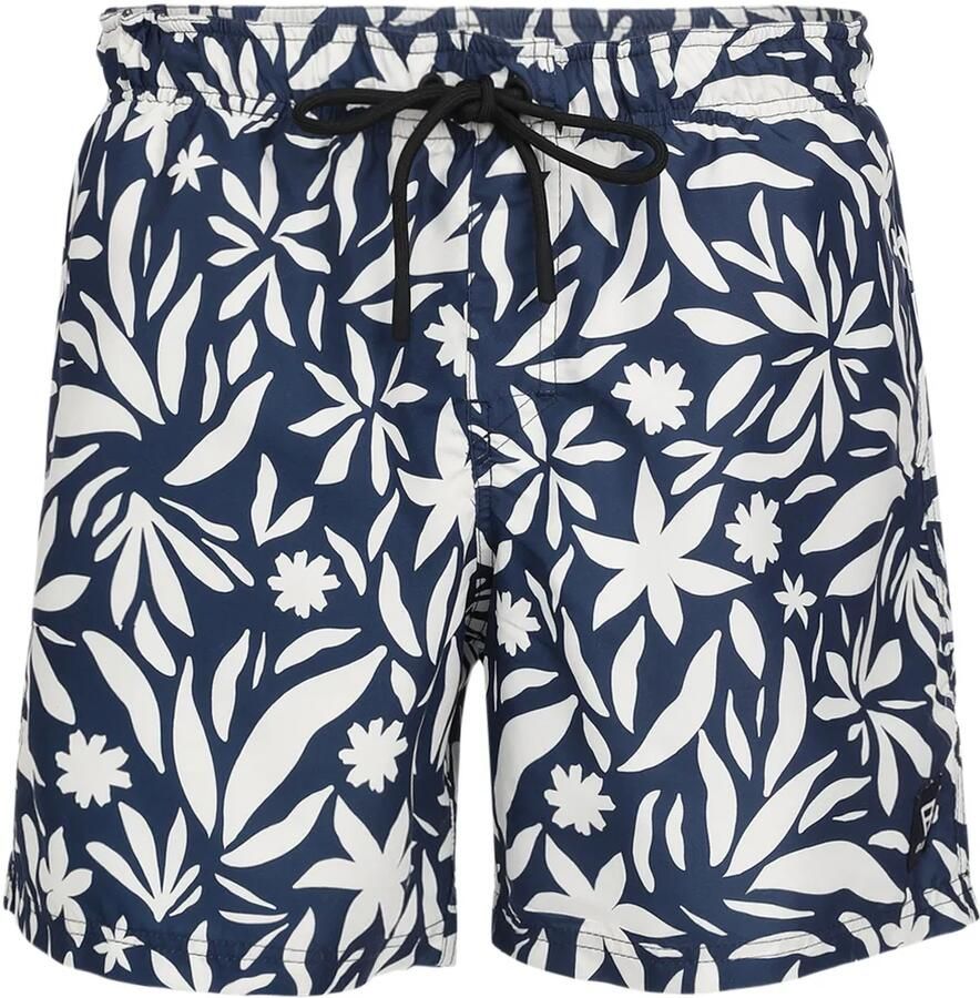 Brunotti zwemshort Cester donkerblauw wit - Foto 4