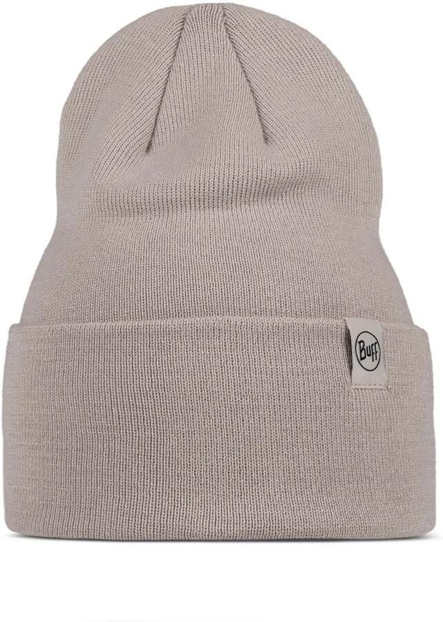 Buff Gebreide Beanie Lilon